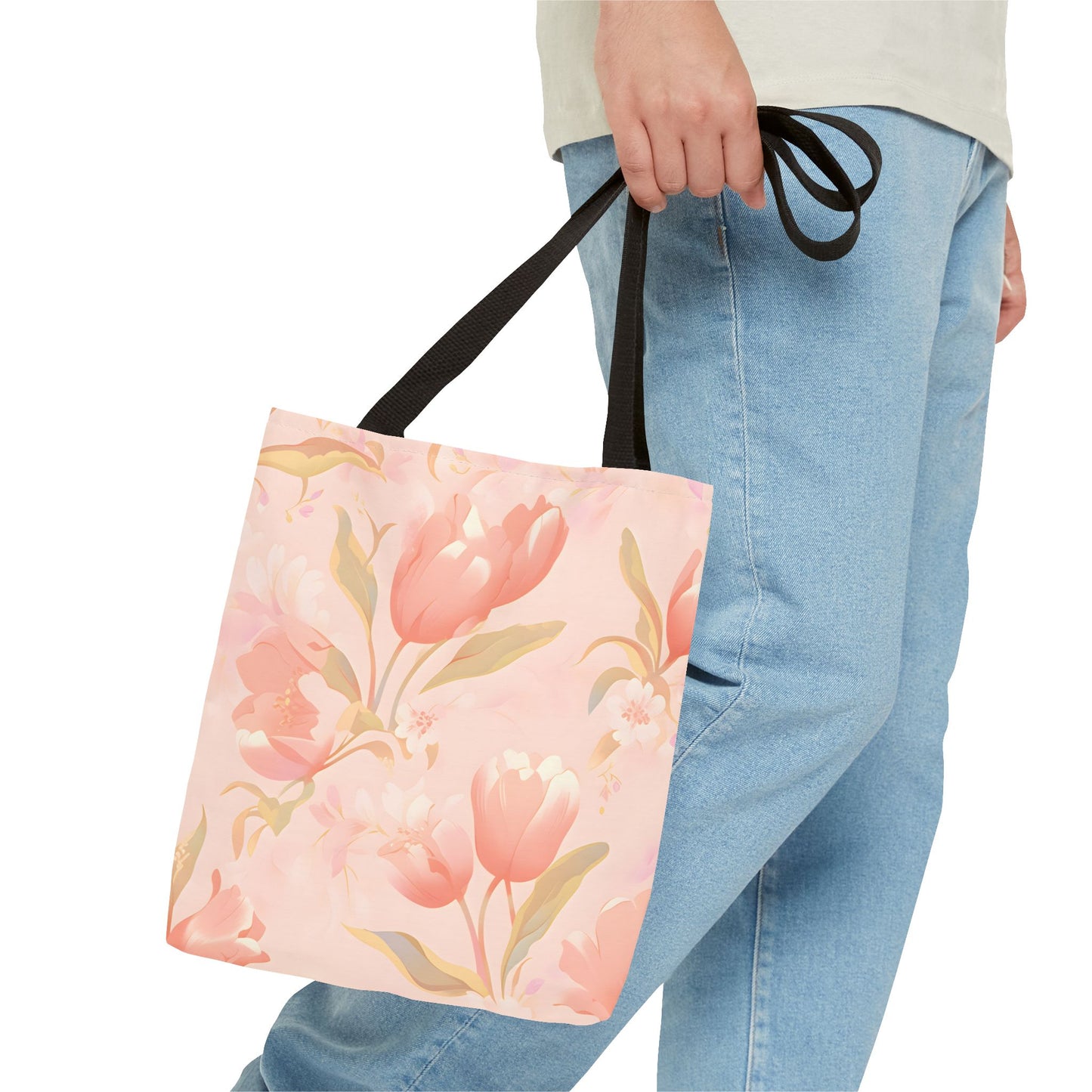 Tulips Pattern Tote Bag Design 2