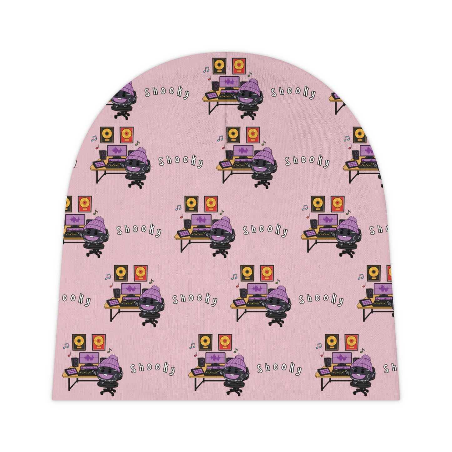 BT21 Shooky Pink Baby Beanie Pattern