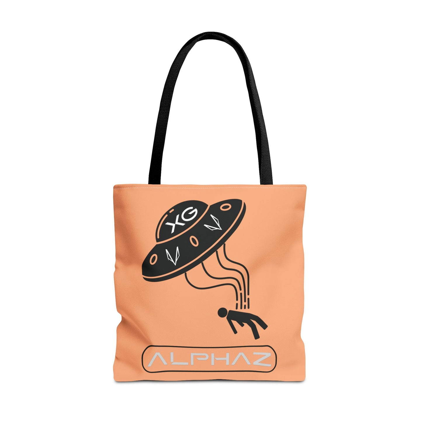 Orange Juria XG Spaceship Tote Bag Design 3