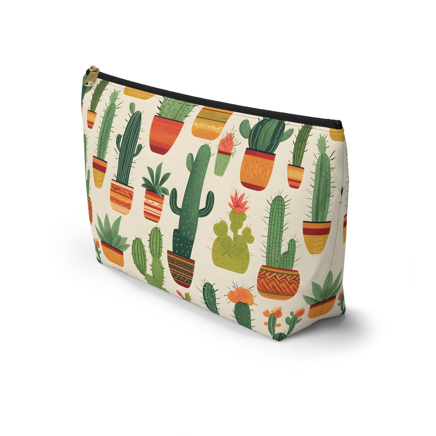Cactus Pattern Travel Bag Design 8