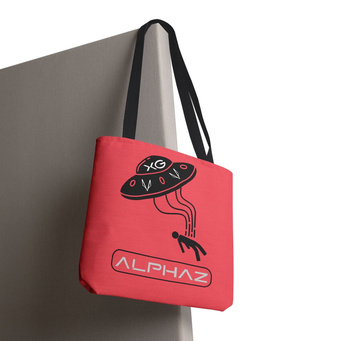 Red Maya XG Spaceship Tote Bag Design 2