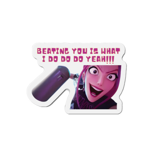 Kpop Demon Hunters Huntrix Mira Beating You Is What I do Magnet