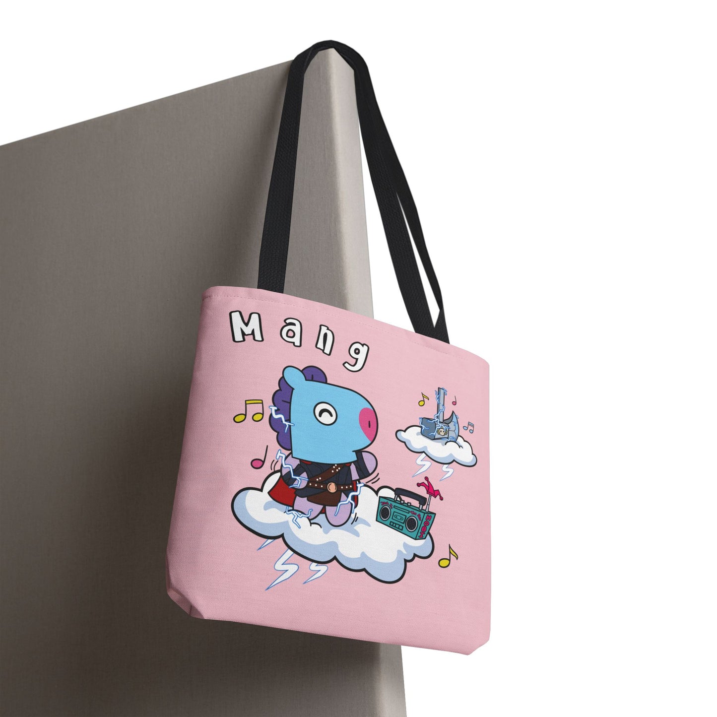 BT21 Mang Pink Tote Bag Single Design
