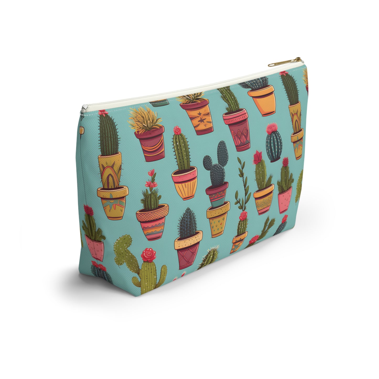 Cactus Pattern Travel Bag Design 7