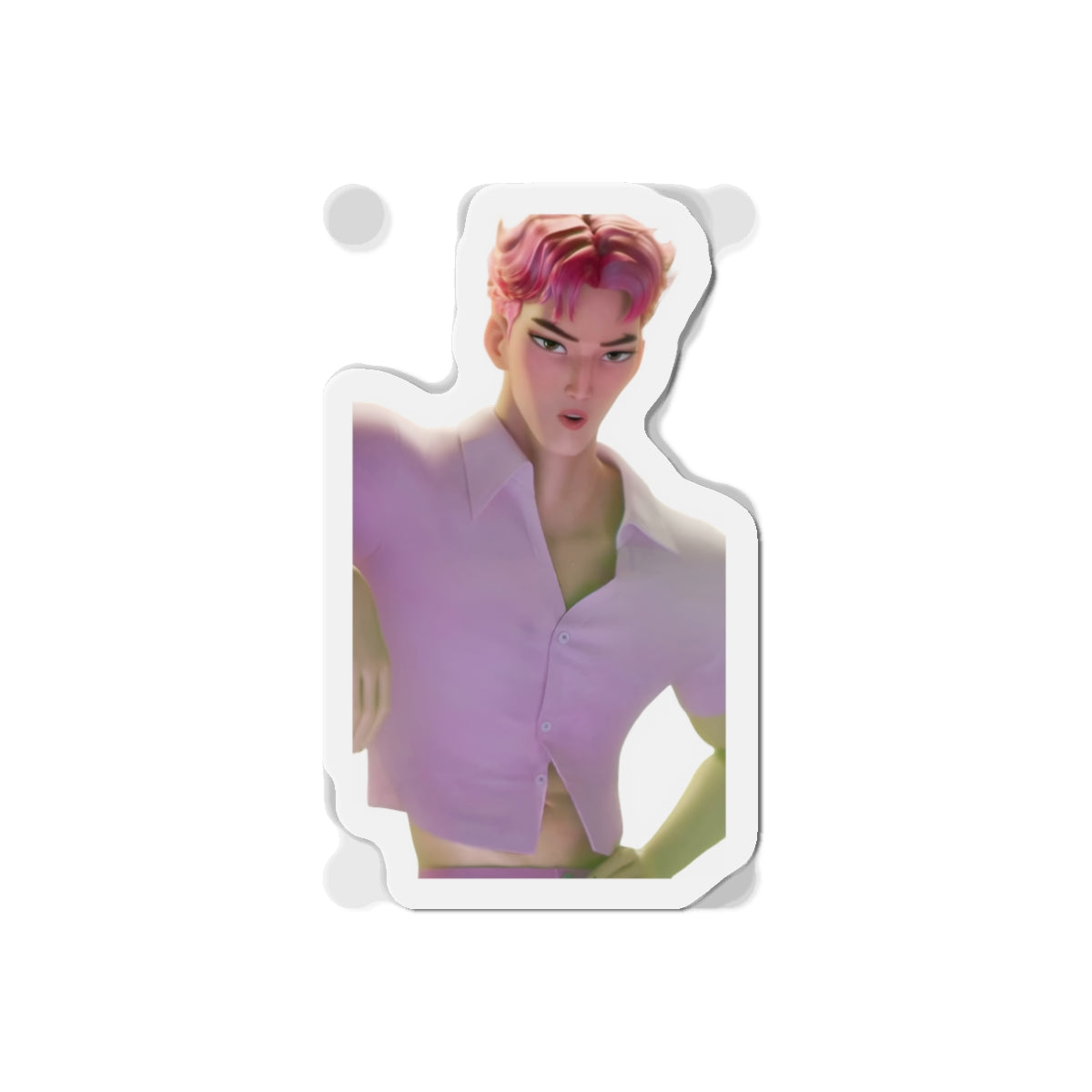 Kpop Demon Hunters Saja Boys Abby Saja In Bathhouse Magnet