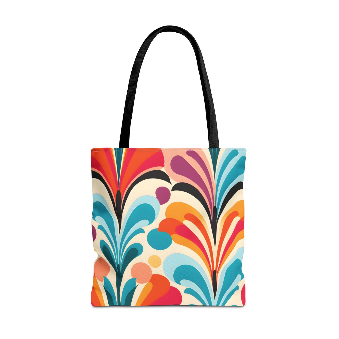 Retro Pattern Tote Bag Design 7