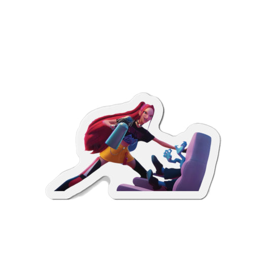 Kpop Demon Hunters Huntrix Mira Beating You Is What I do 2 Magnet