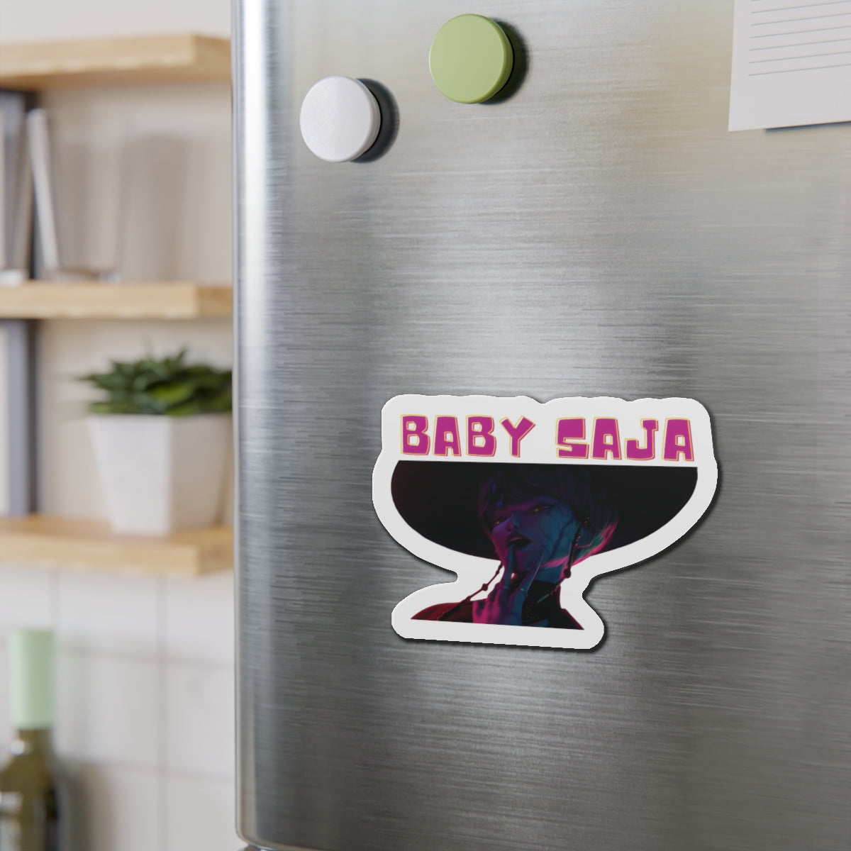 Kpop Demon Hunters Baby Saja Demon Form Magnet