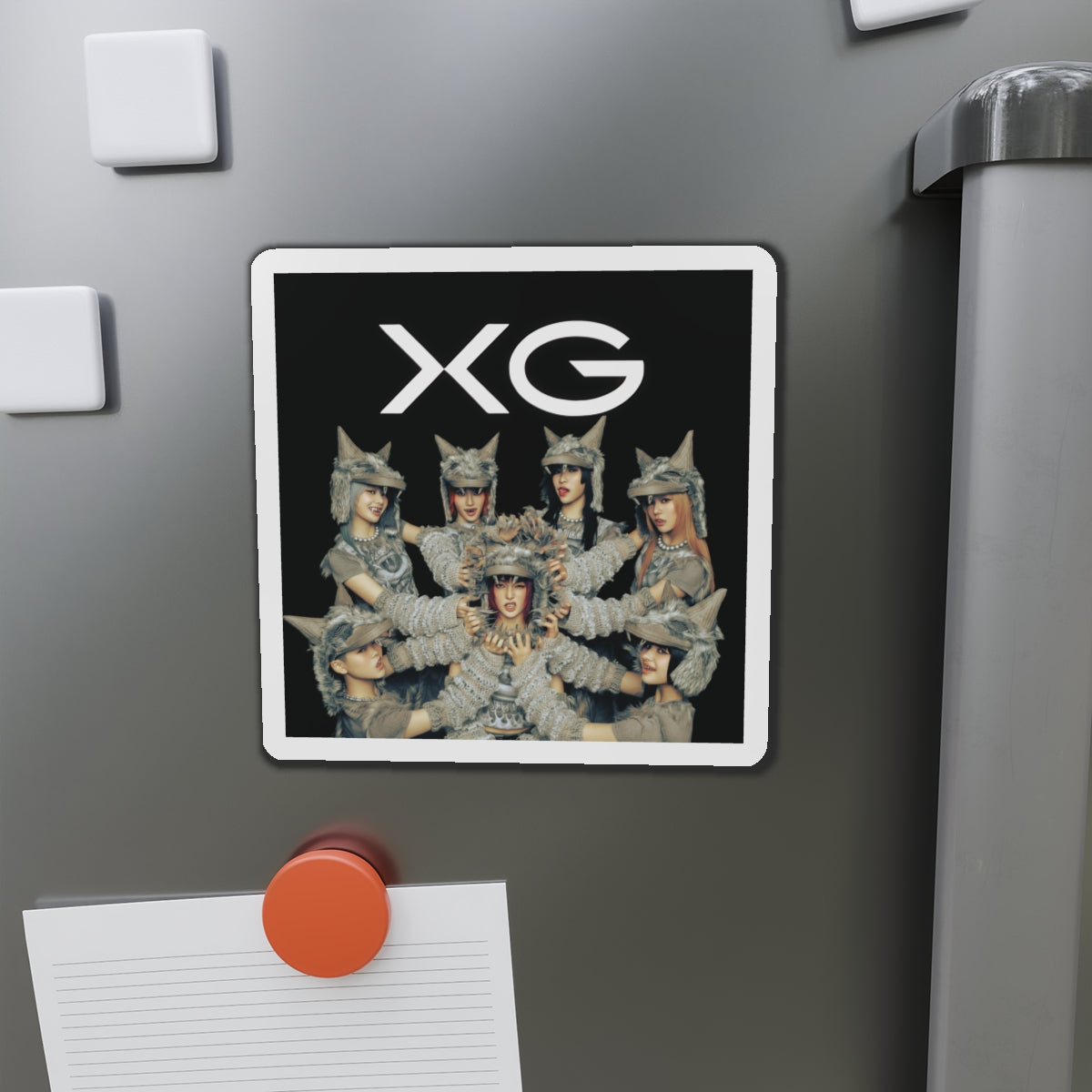 Black BG XG Woke Up Magnet 2