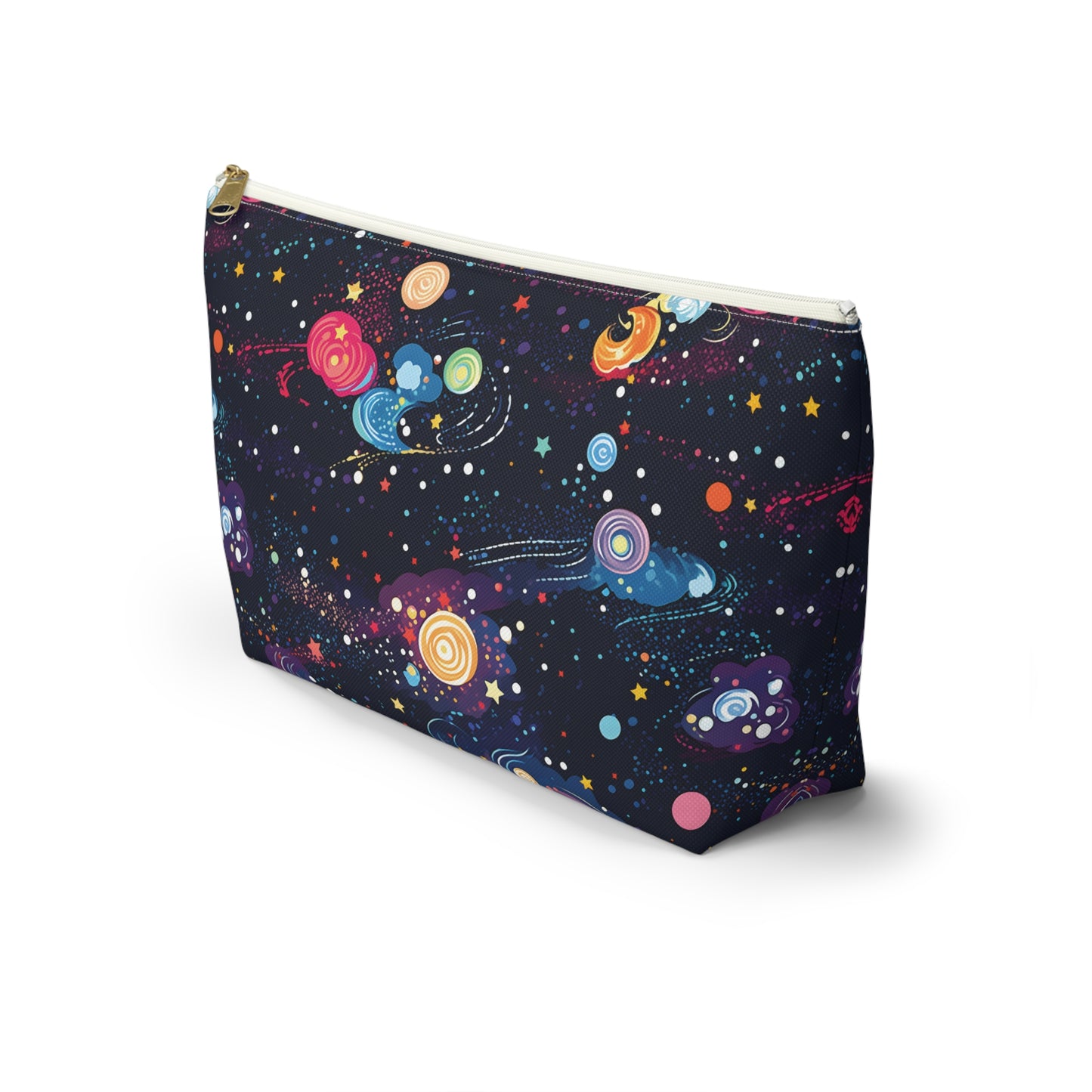 Colorful Space Pattern Travel Bag Design 4