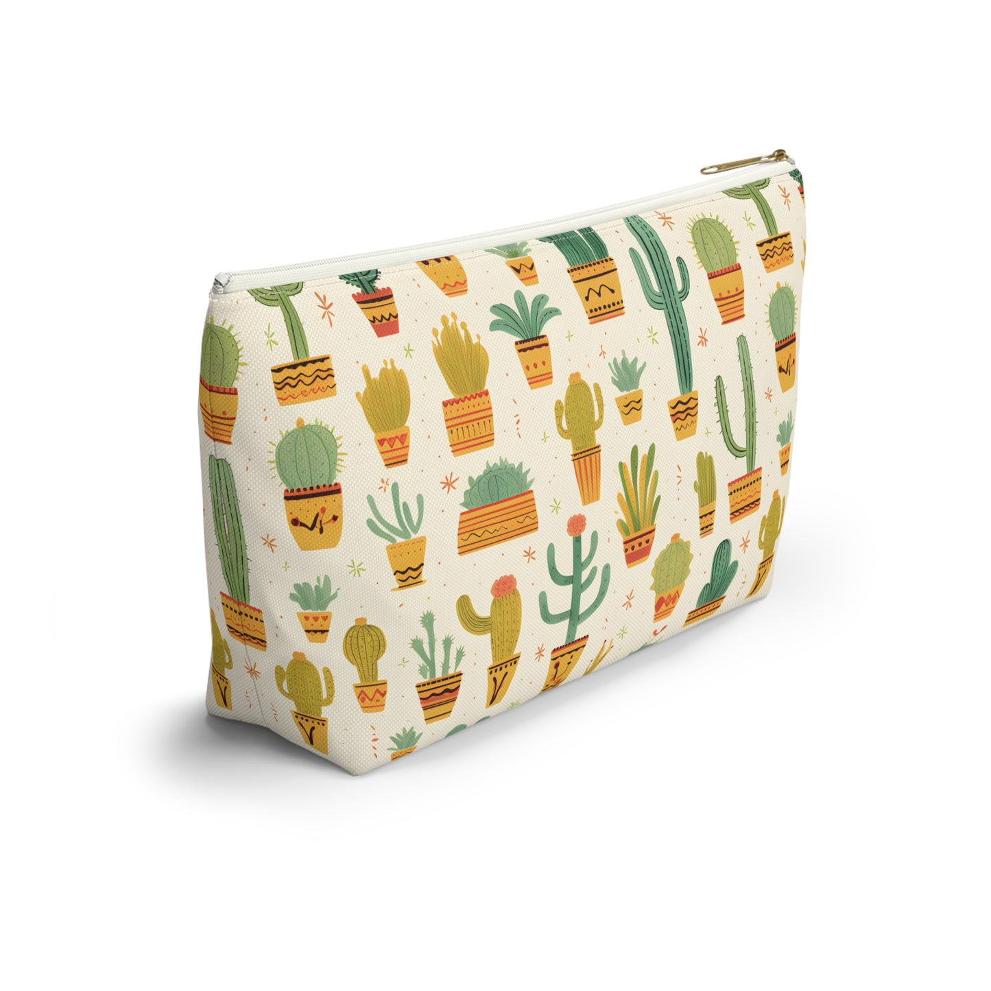 Cactus Pattern Travel Bag Design 10
