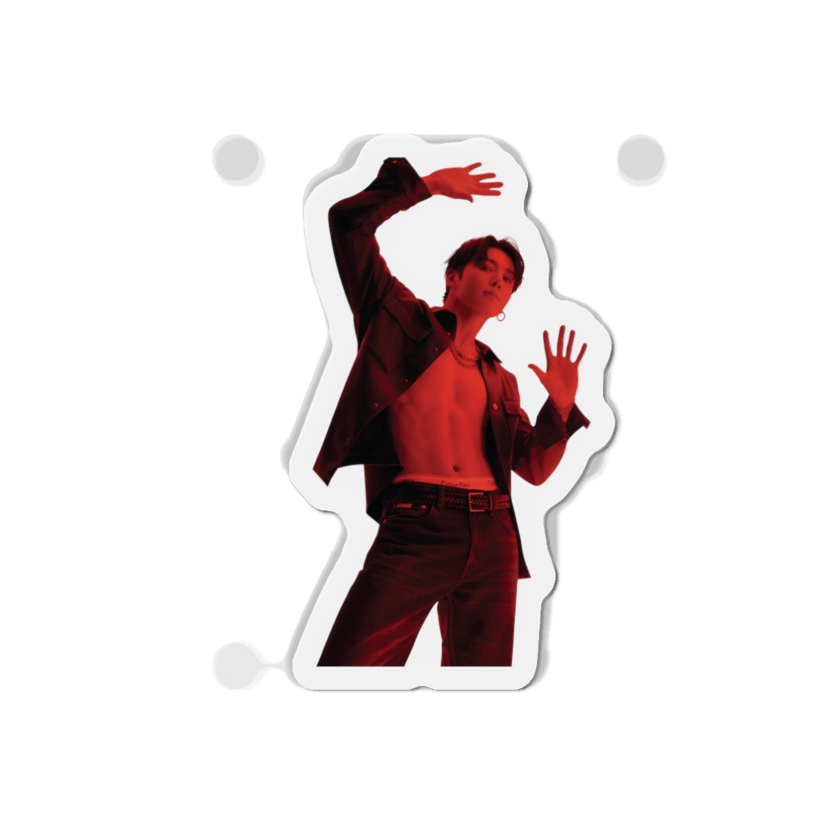 Jeon Jungkook Calvin Klein Photoshoot Abs Magnet