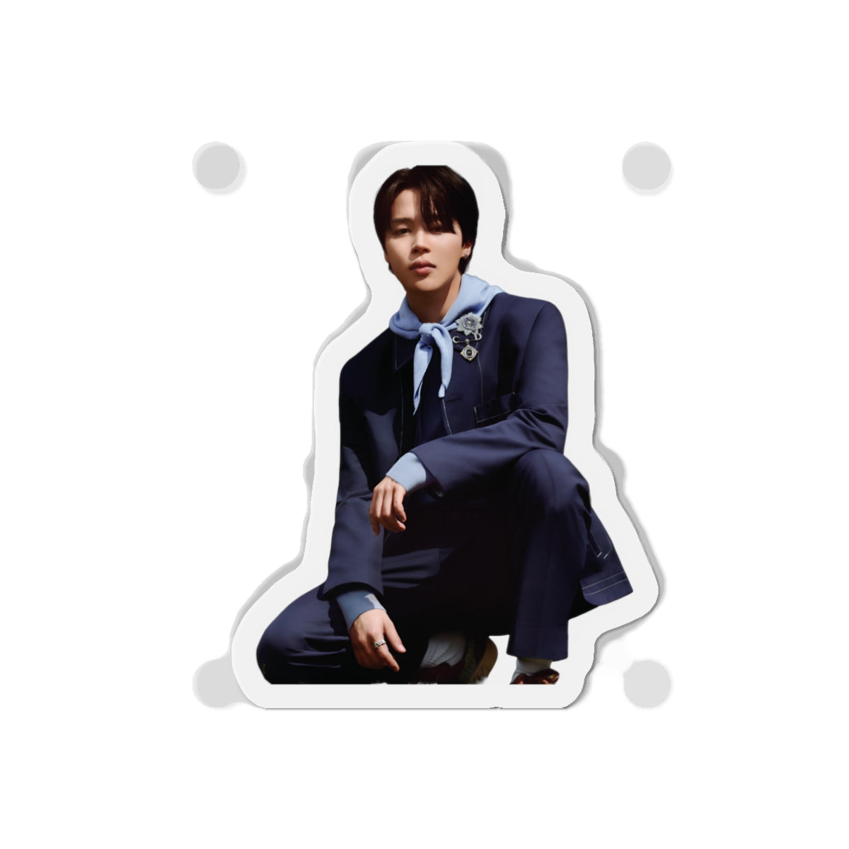 BTS Park Jimin Dior Photoshoot Wearing a Suit Magnet