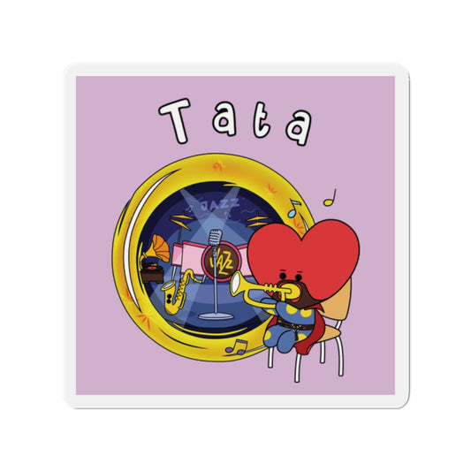 BT21 Tata Purple Magnet