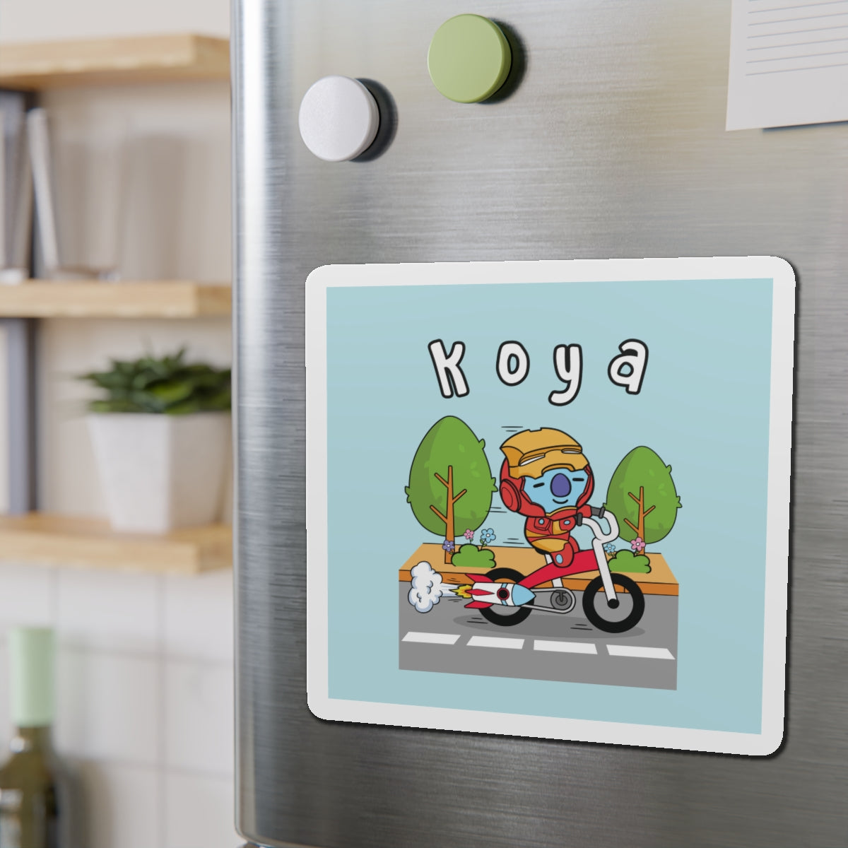 BT21 Koya Blue Magnet