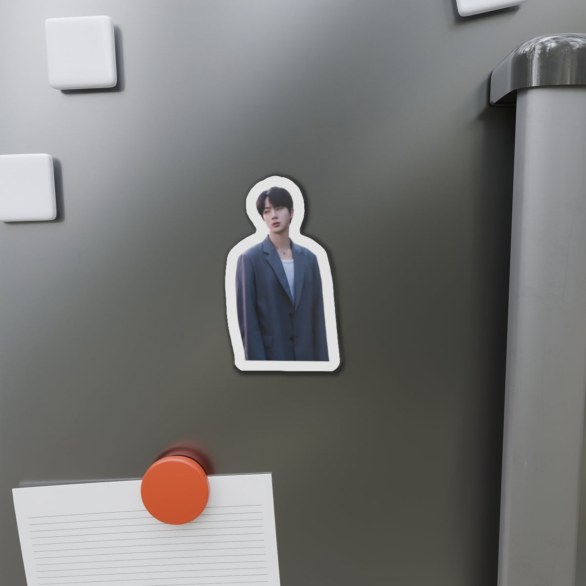 Kim Seokjin Don't Say You Love Me Single Wearing a Suite Jin Magnet