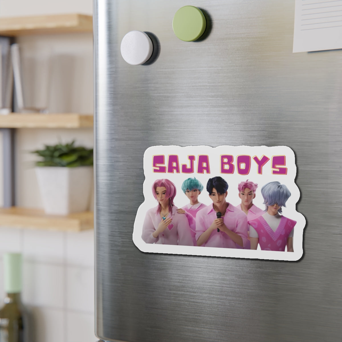 Kpop Demon Hunters Saja Boys Variety Show Magnet
