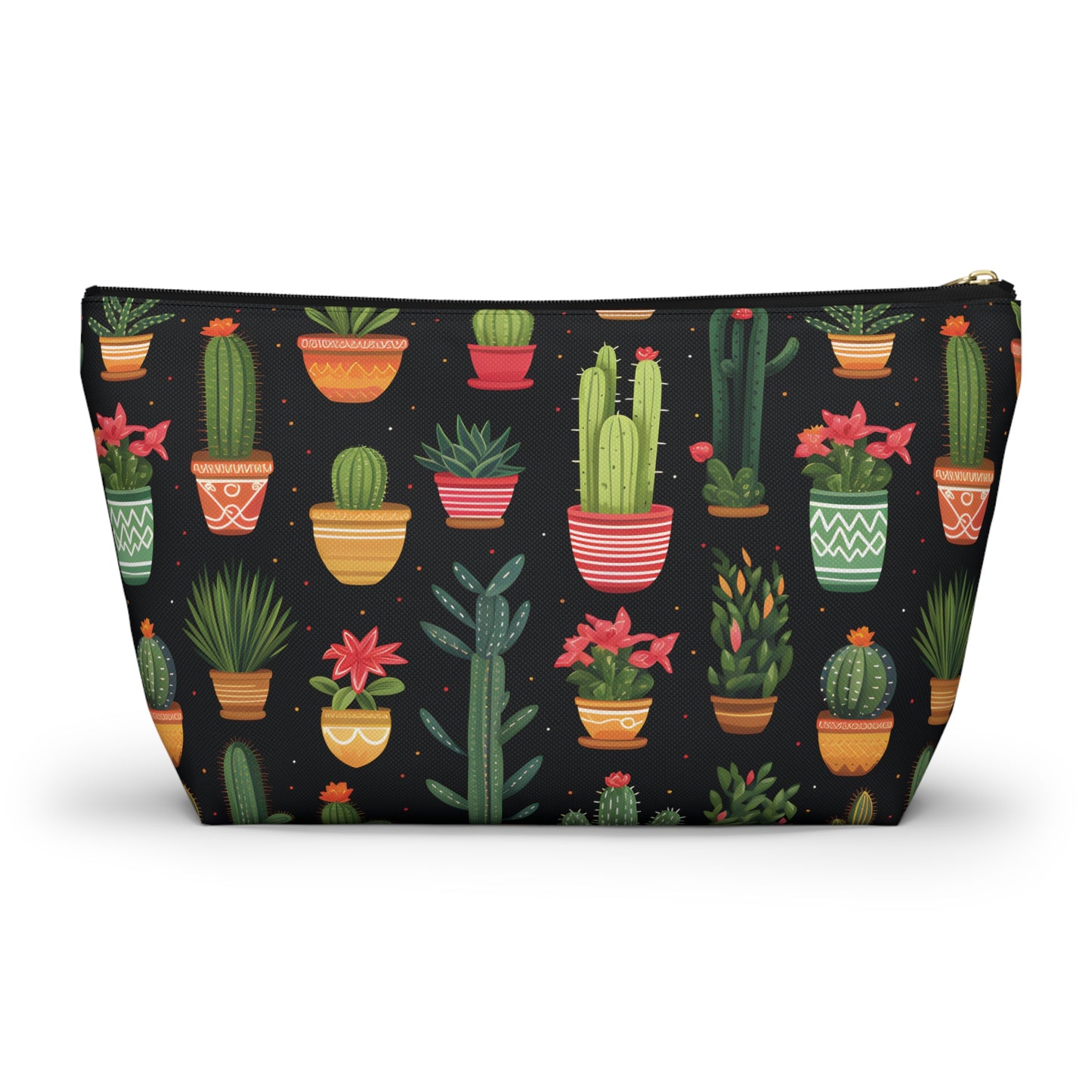 Cactus Pattern Travel Bag Design 9