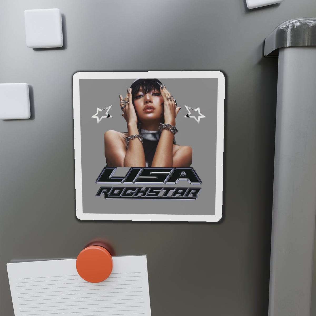 Lalisa Lisa Manoban Rockstar Album Car Magnet 2