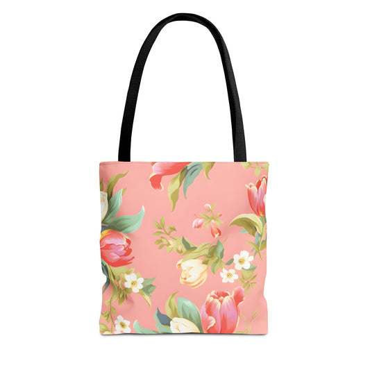 Tulips Pattern Tote Bag Design 5