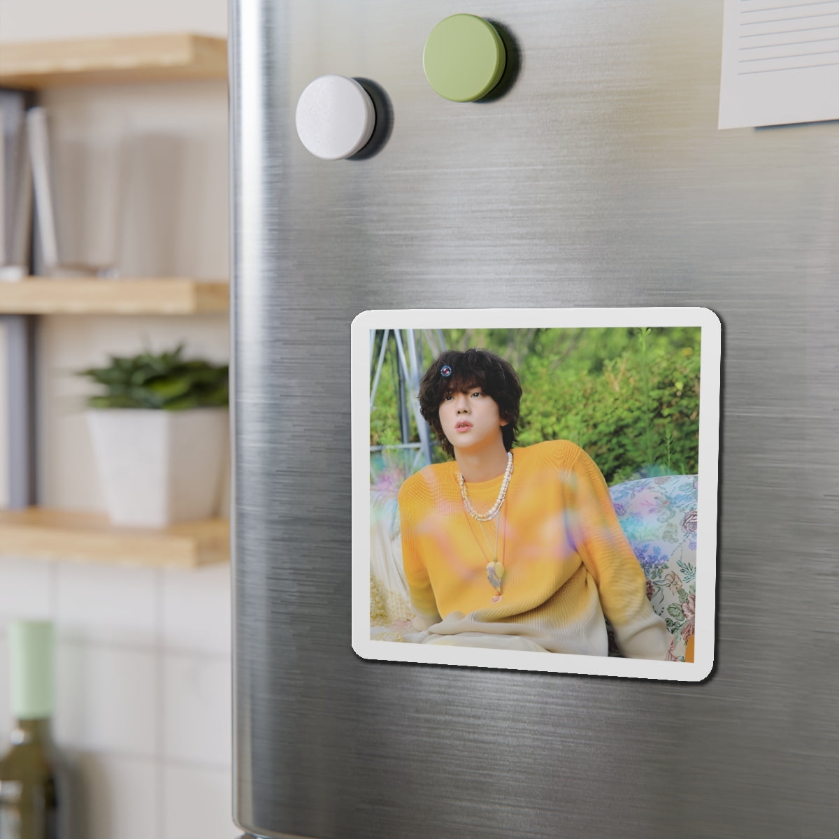 Kim SeokjinThe Astronaut Single Album Wtih Bubbles Jin Magnet