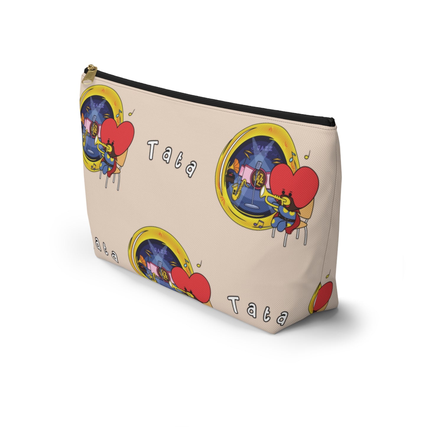BT21 Tata Beige Pattern Travel Bag