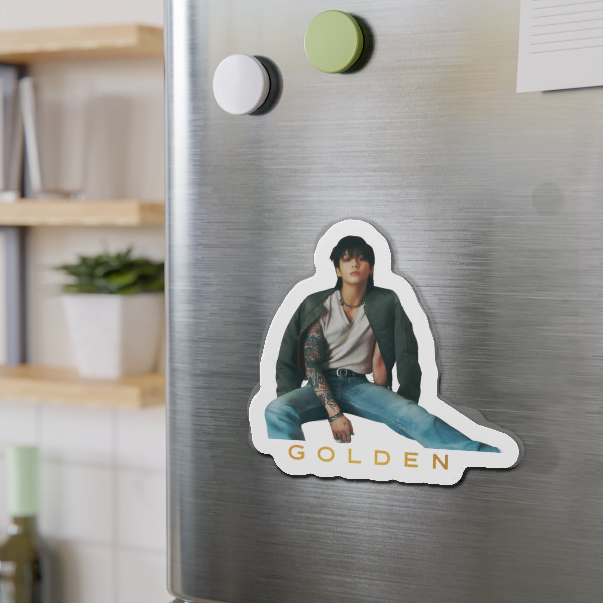 BTS Jungkook Golden Album Magnet