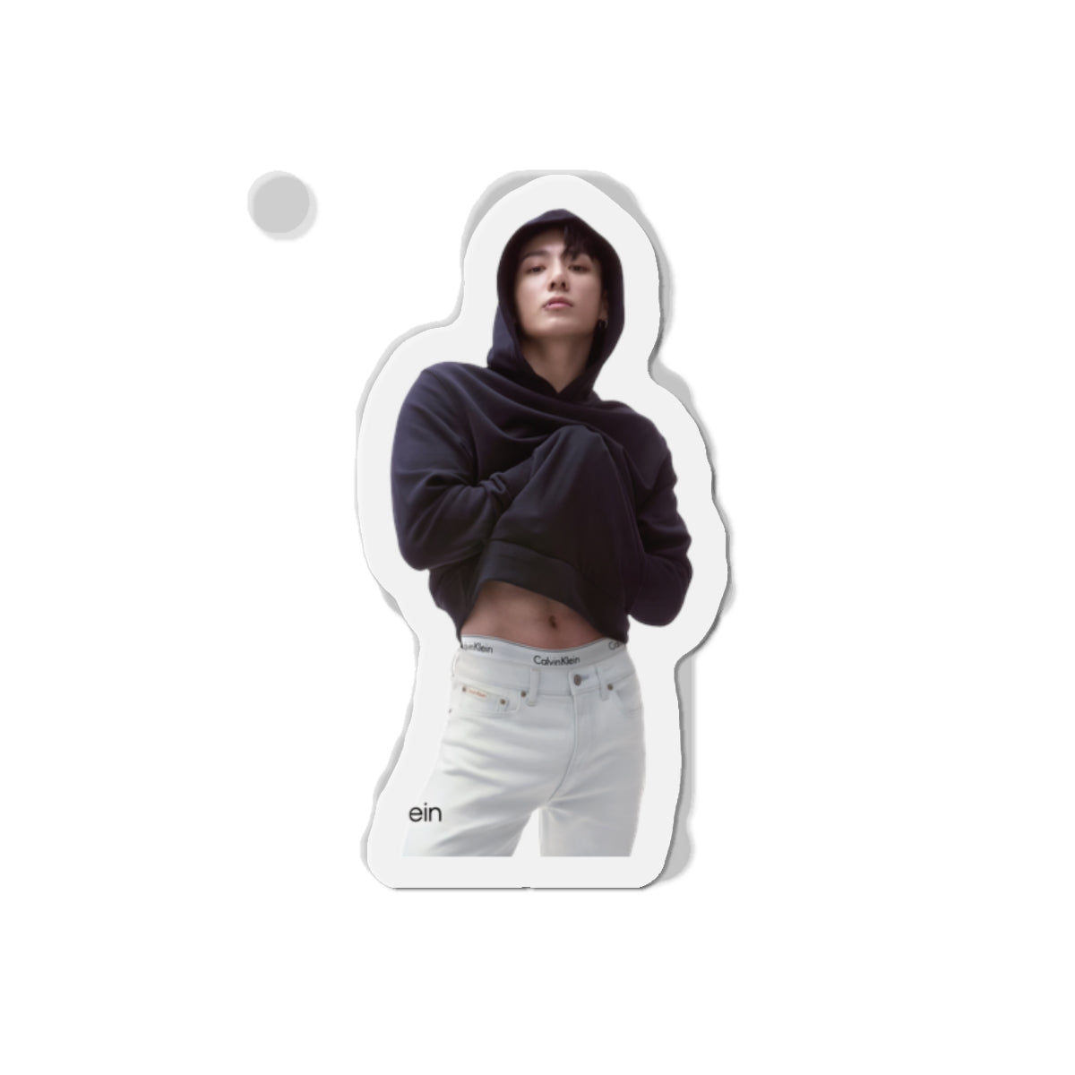 Jeon Jungkook Calvin Klein Photoshoot Wearing A Hoodie Magnet