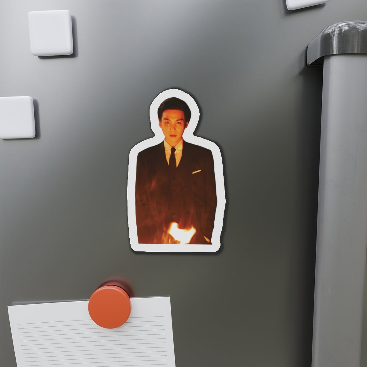 Yoongi August D D-Day Album Haegeum Standing By Fire Magnet