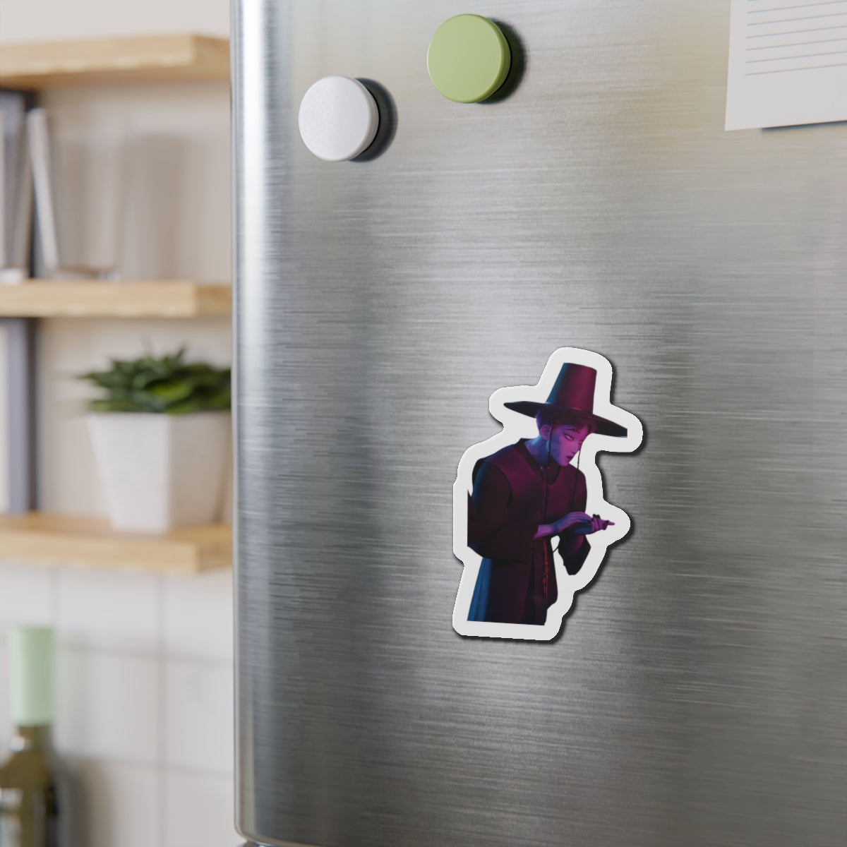 Kpop Demon Hunters Saja Boys Abby Saja Demon Form Clapping Magnet