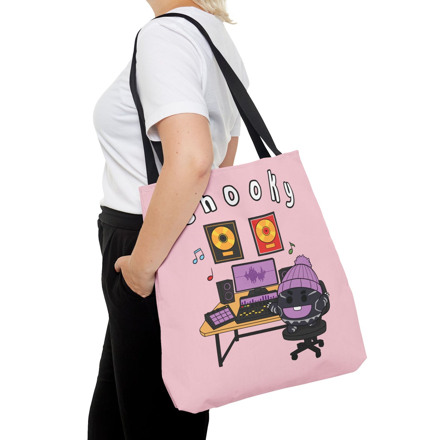BT21 Shooky Pink Tote Bag Single Design