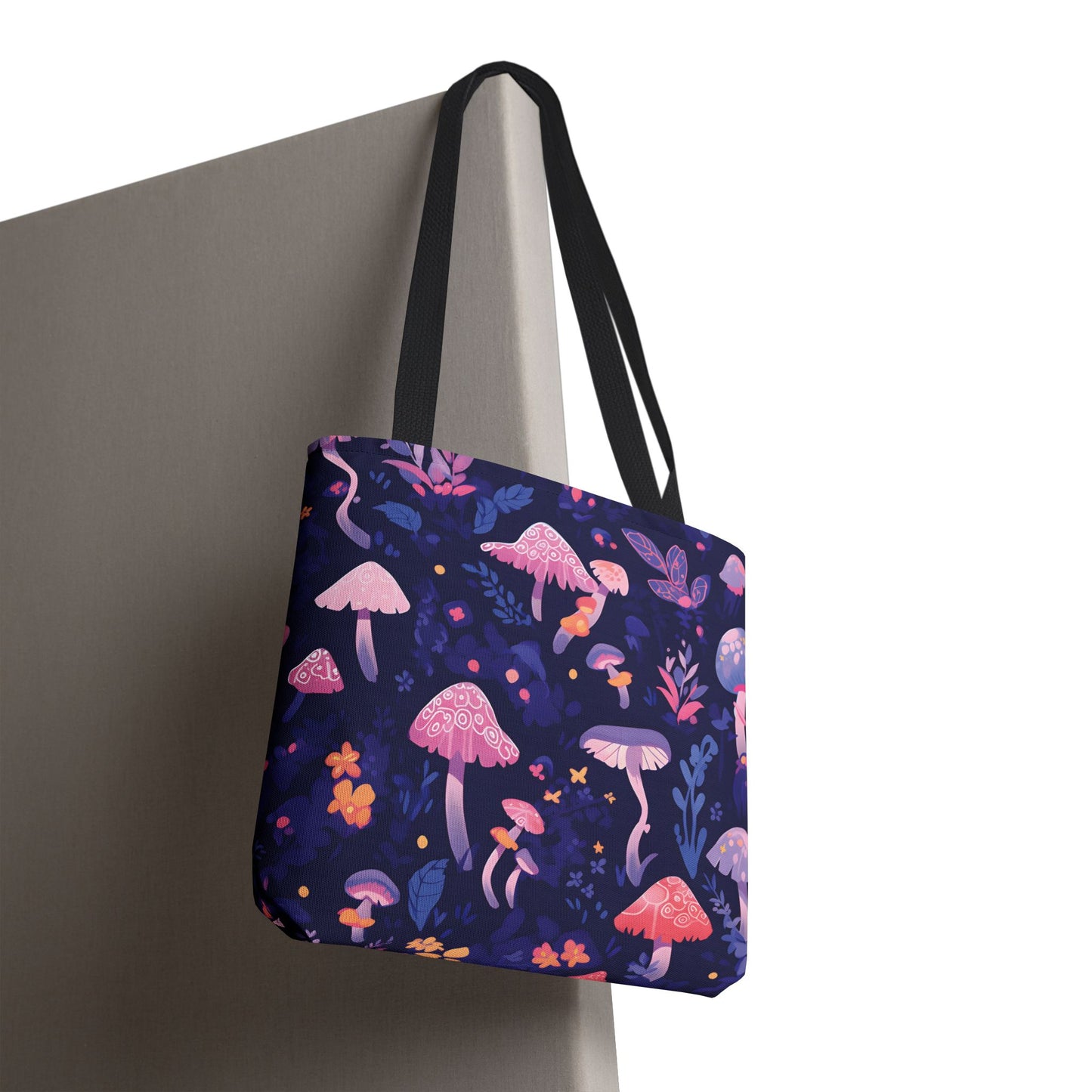 Mushroom Pattern Tote Bag Design 4