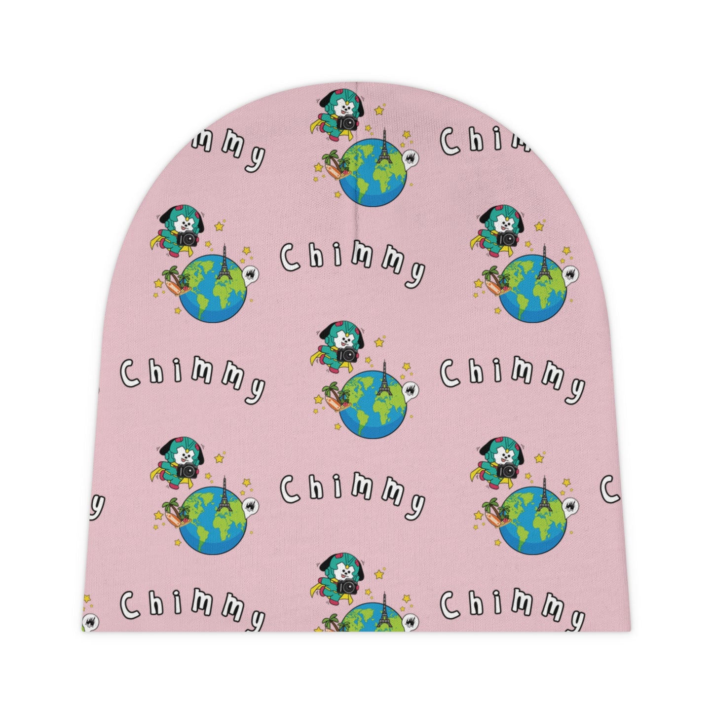 BT21 Chimmy Pink Baby Beanie Pattern