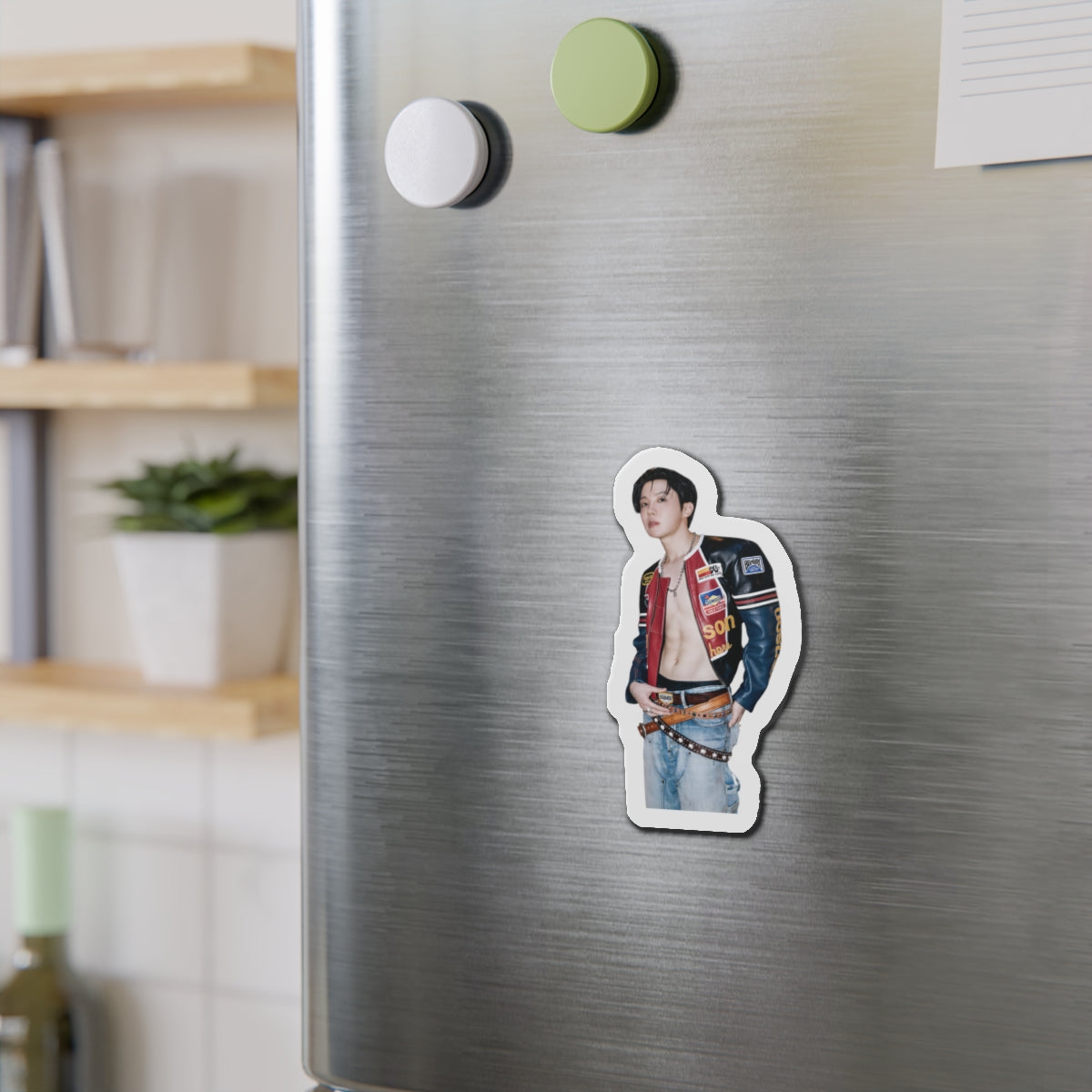Jhope Killing It Girl Showing Off Abs Color Image Magnet