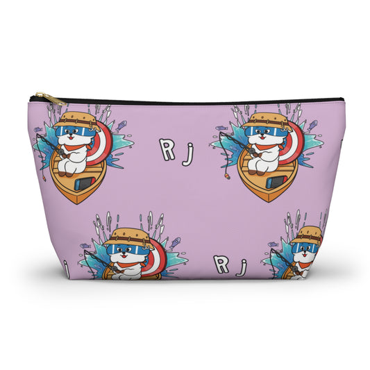 BT21 RJ Purple Pattern Travel Bag