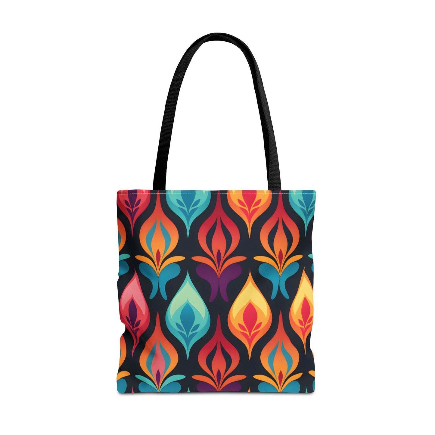 Retro Pattern Tote Bag Design 10