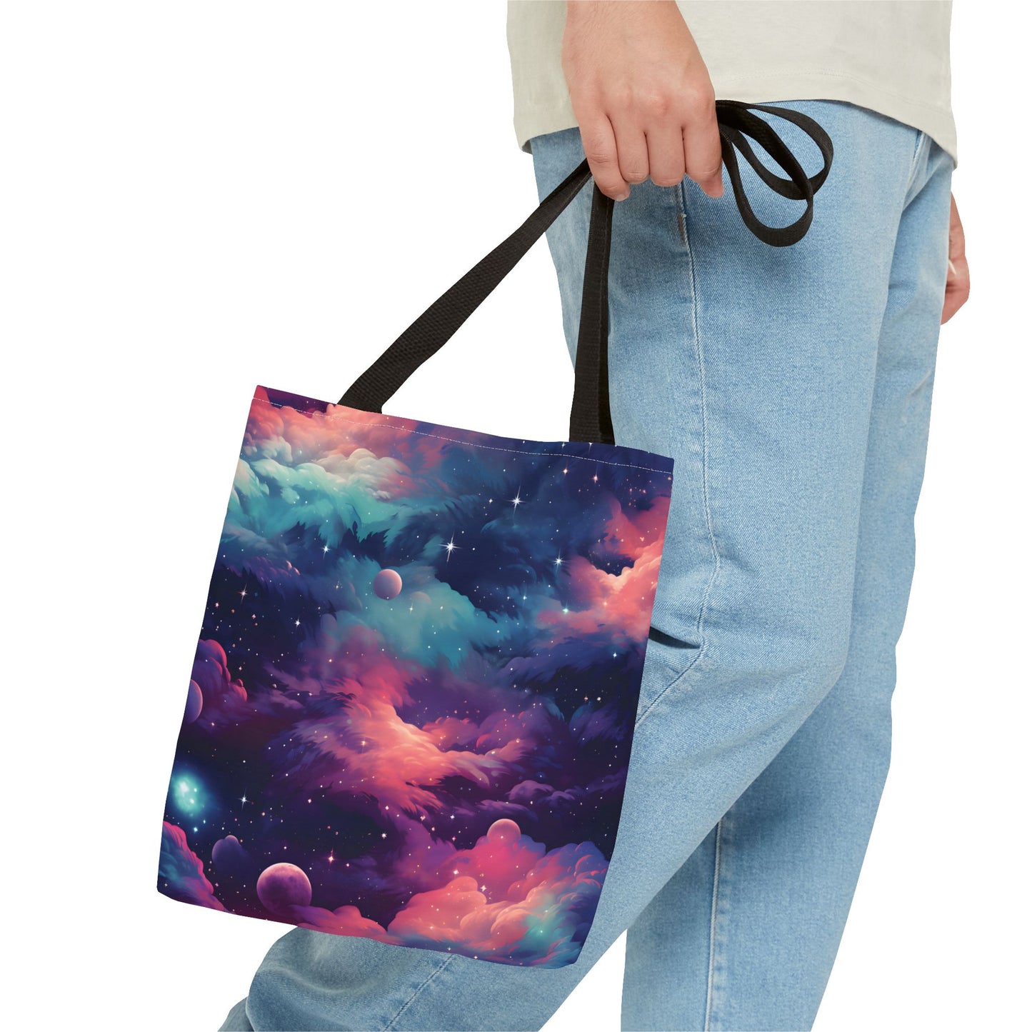 Galaxy Pattern Tote Bag Design 1