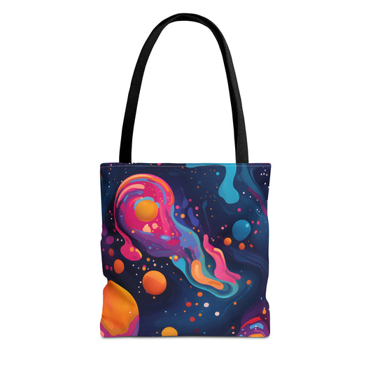 Galaxy Pattern Tote Bag Design 2