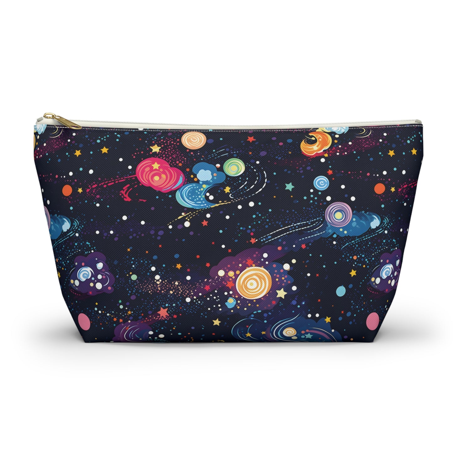 Colorful Space Pattern Travel Bag Design 4