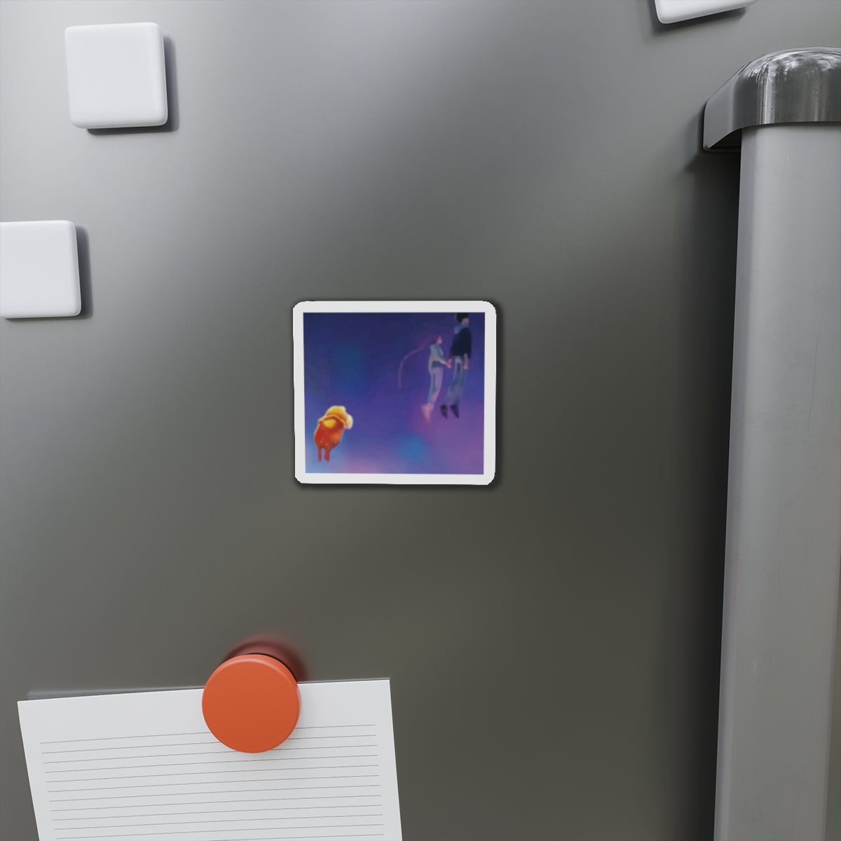 Kpop Demon Hunters Rumi and Jinu Rujinu Lorax Meme Magnet