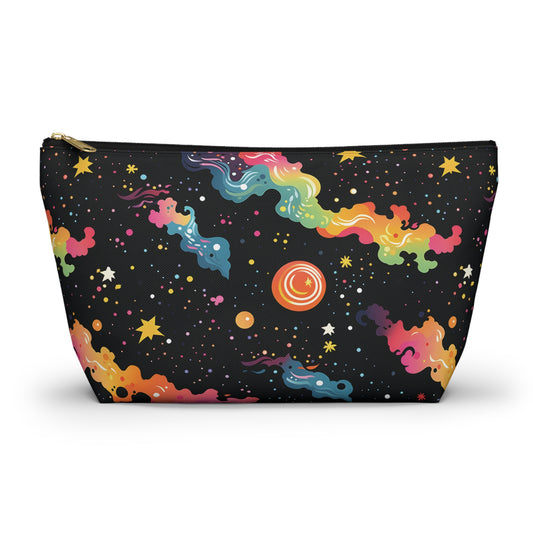 Colorful Space Pattern Travel Bag Design 8