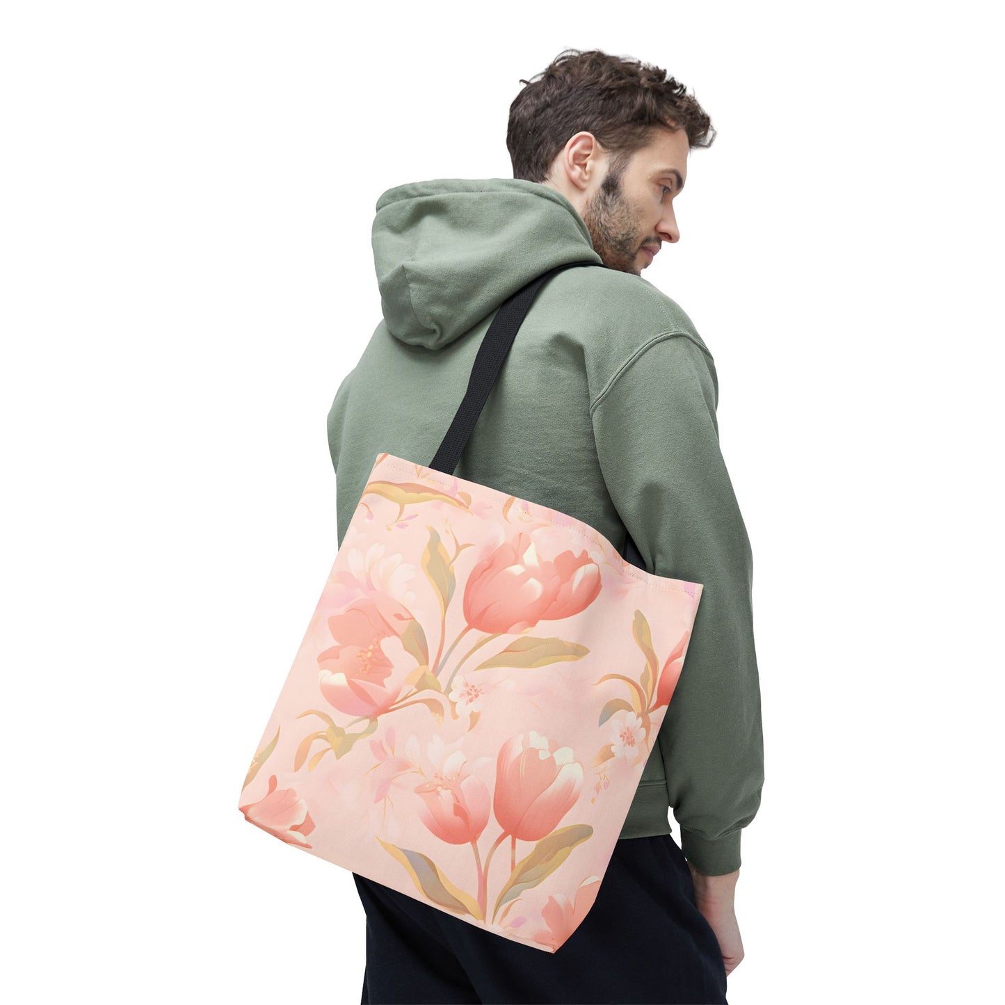 Tulips Pattern Tote Bag Design 2
