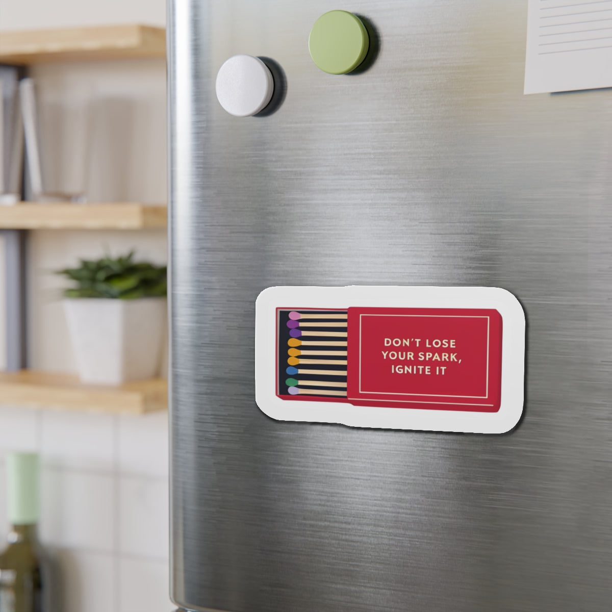 Match Box Ignite Your Spark Magnet - Motivational