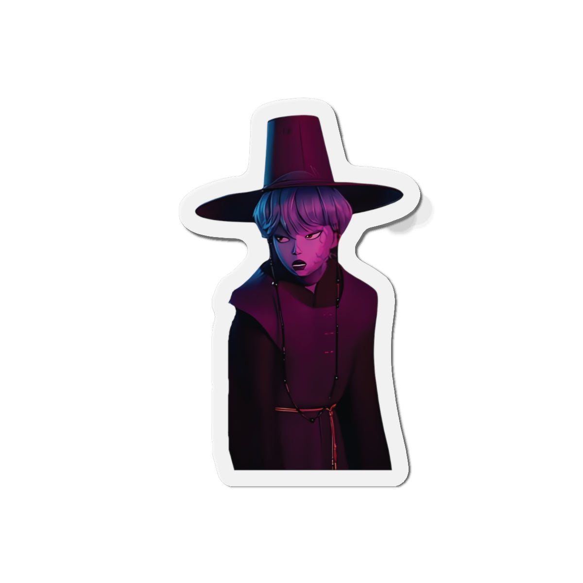 Kpop Demon Hunters Saja Boys Baby Saja Demon Form In Underworld Magnet