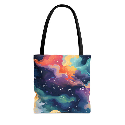 Galaxy Pattern Tote Bag Design 3