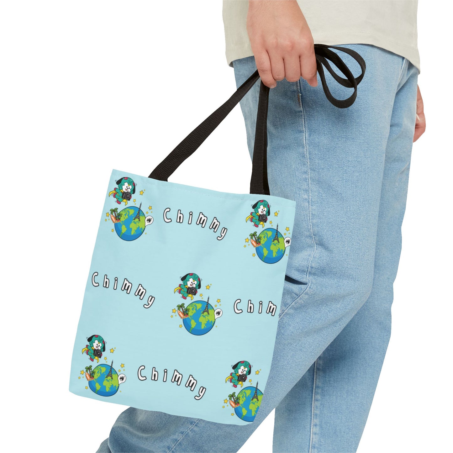 BT21 Chimmy Blue Tote Bag Pattern Design