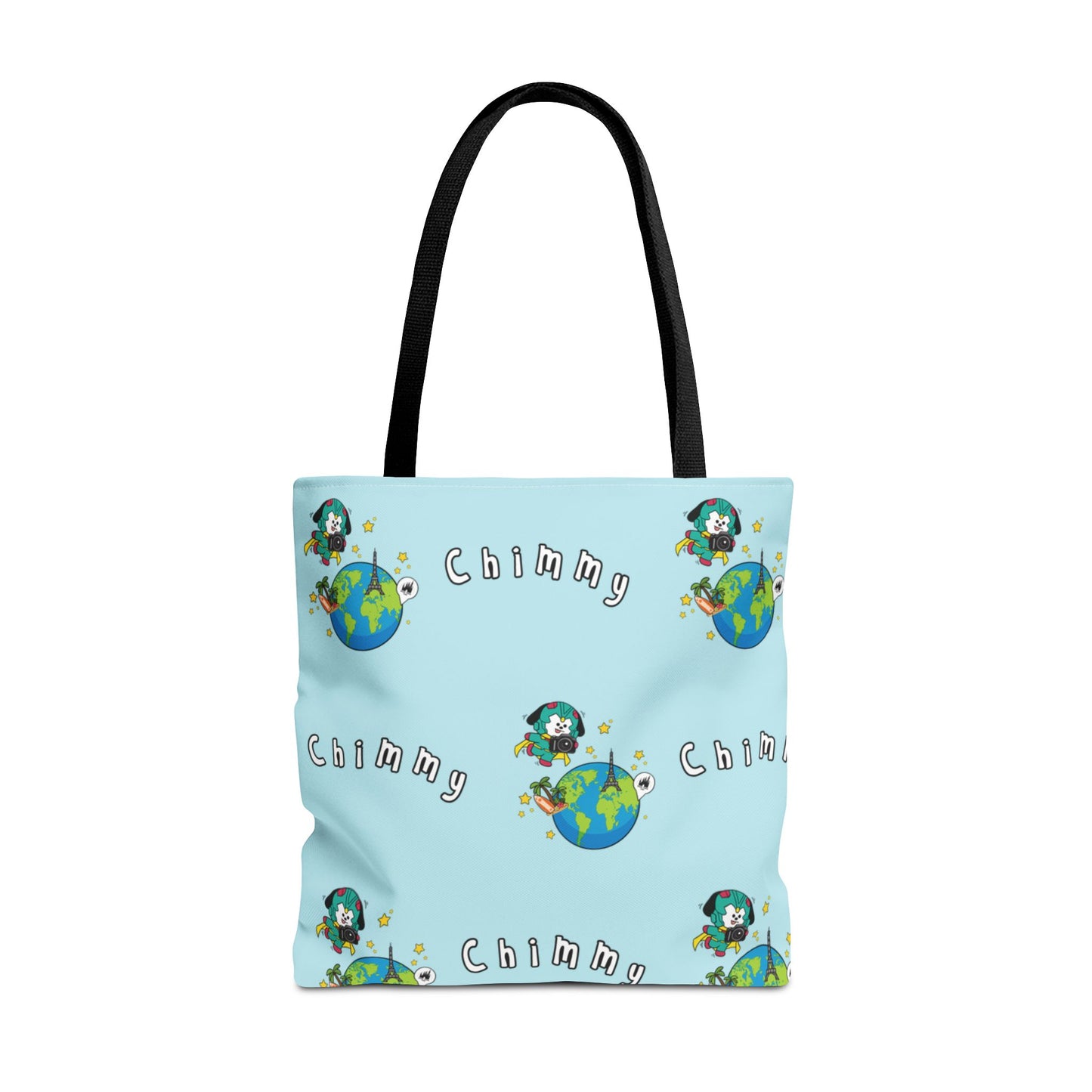 BT21 Chimmy Blue Tote Bag Pattern Design