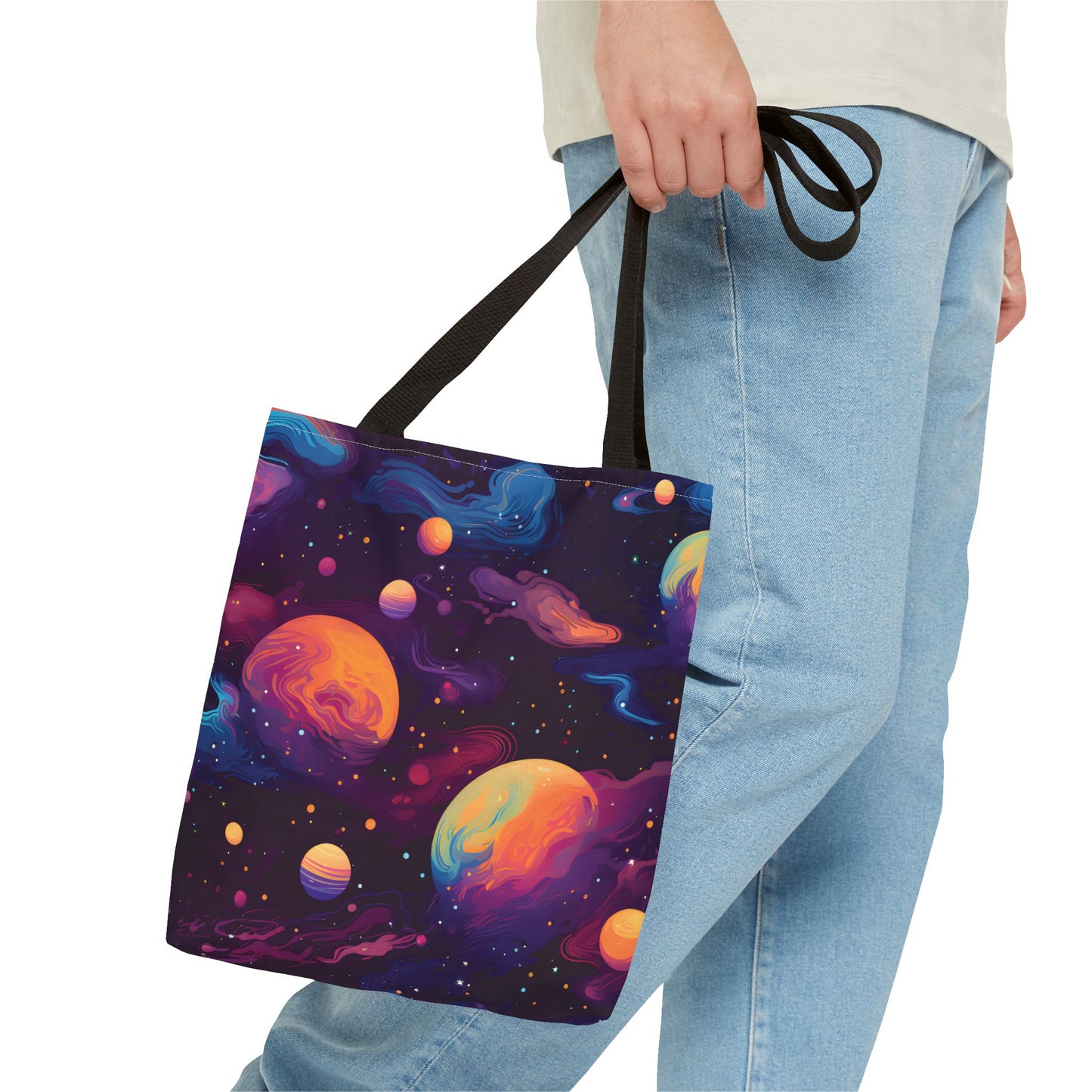 Galaxy Pattern Tote Bag Design 10