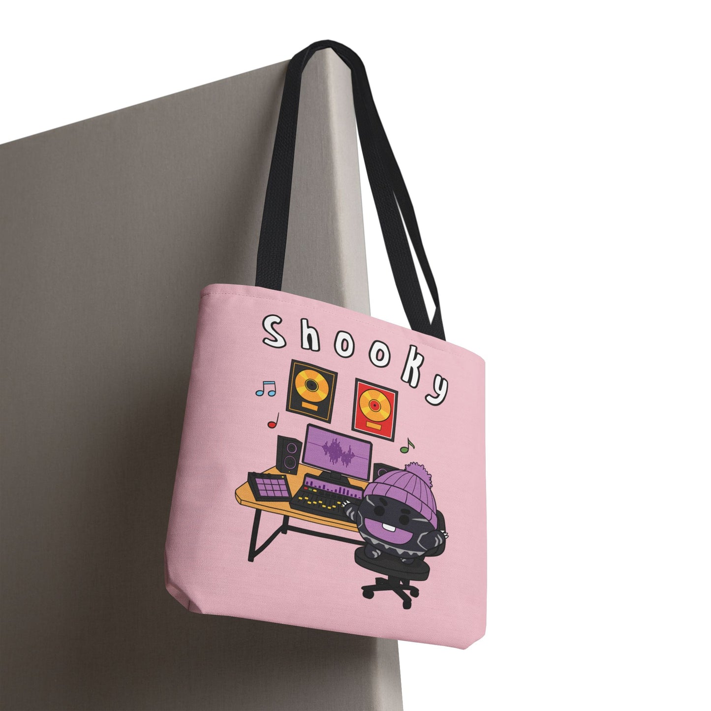 BT21 Shooky Pink Tote Bag Single Design