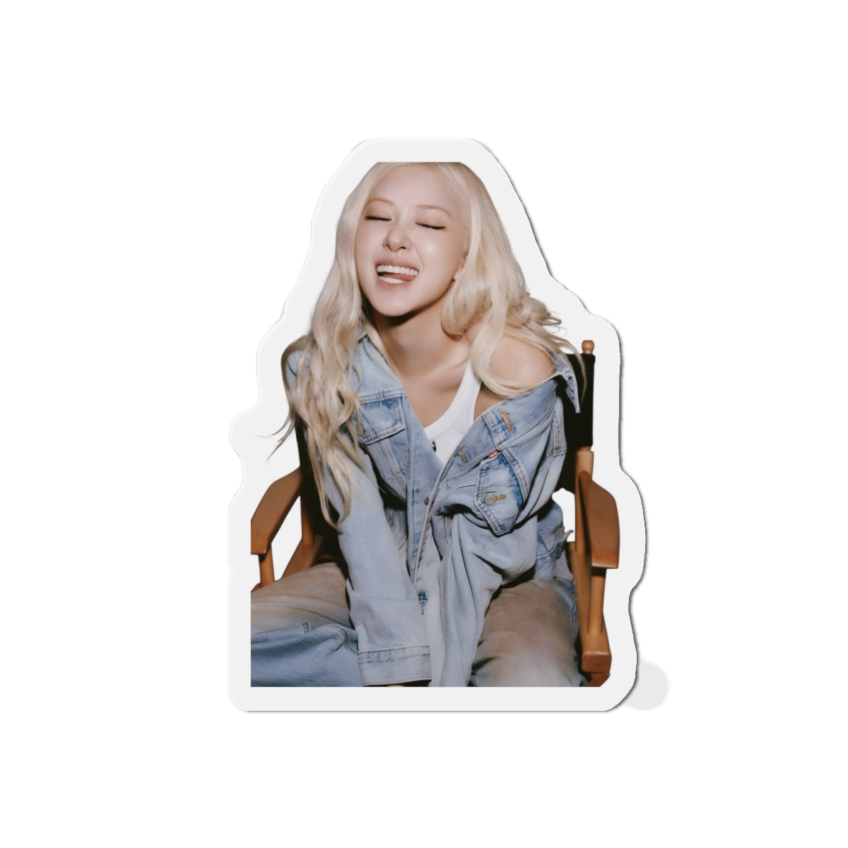 Rosé Park Blackppink Gift for Rosie Fans Magnet Design 5